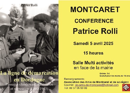 Conférence de Patrice Rolli.