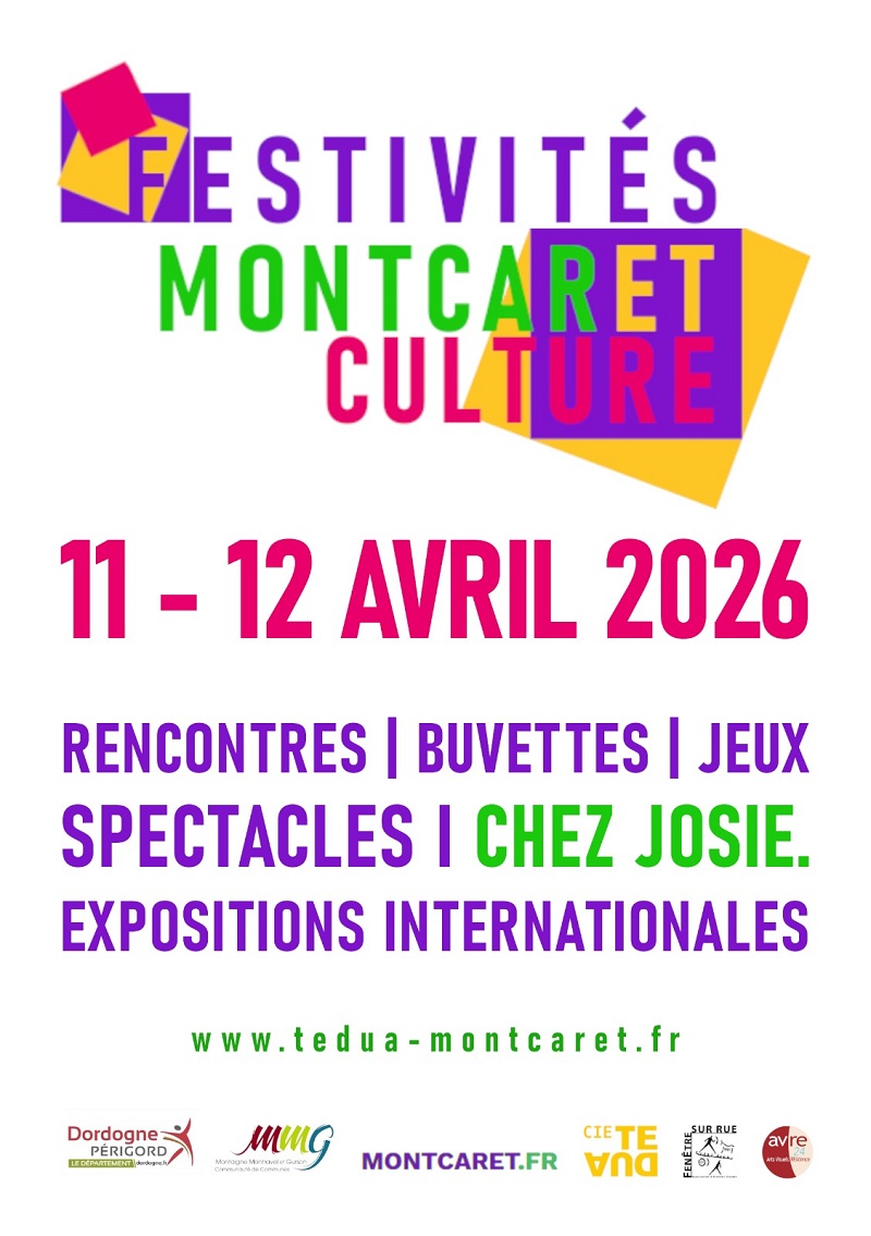Festivités Montcaret Culture. Repas poésie.