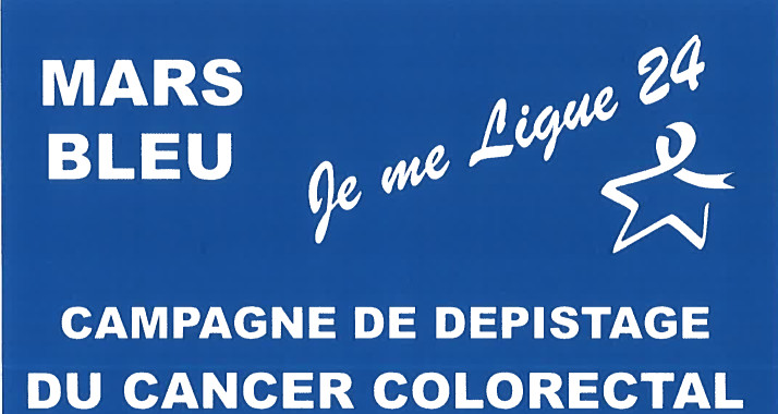 Mars bleu, campagne de dépistage du cancer colorectal.