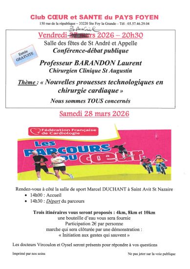 Conférence-débat publique
