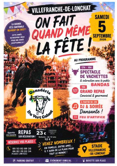 On fait quand même la fête !