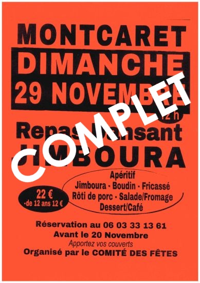 Repas Dansant Jimboura
