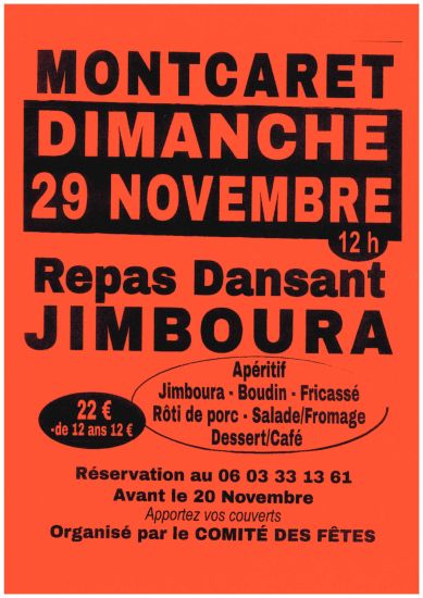 Repas Dansant Jimboura