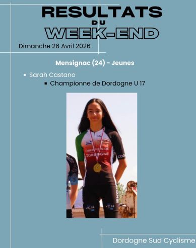 Une championne à Montcaret
