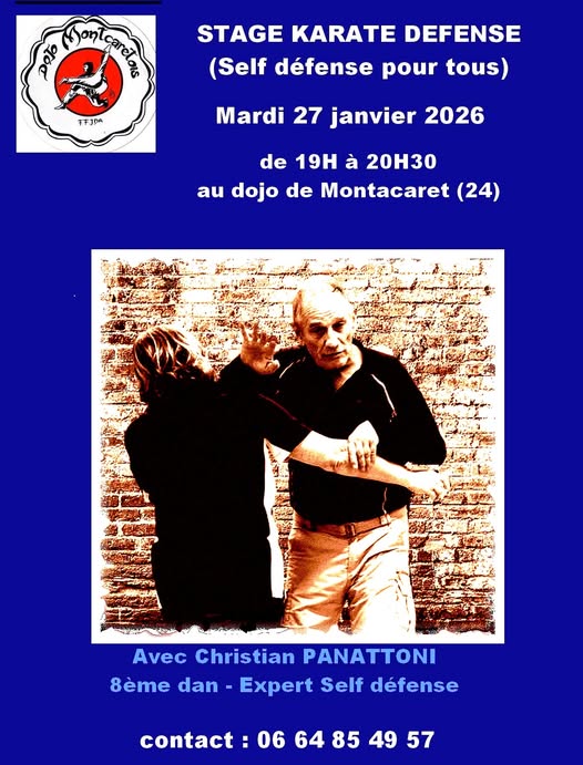 Stage karaté défense.