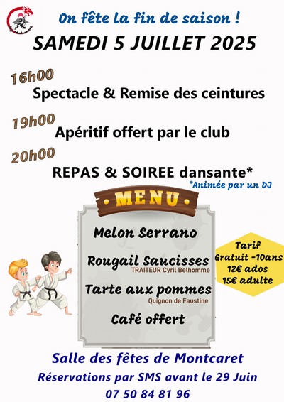 Judo: remise des ceintures