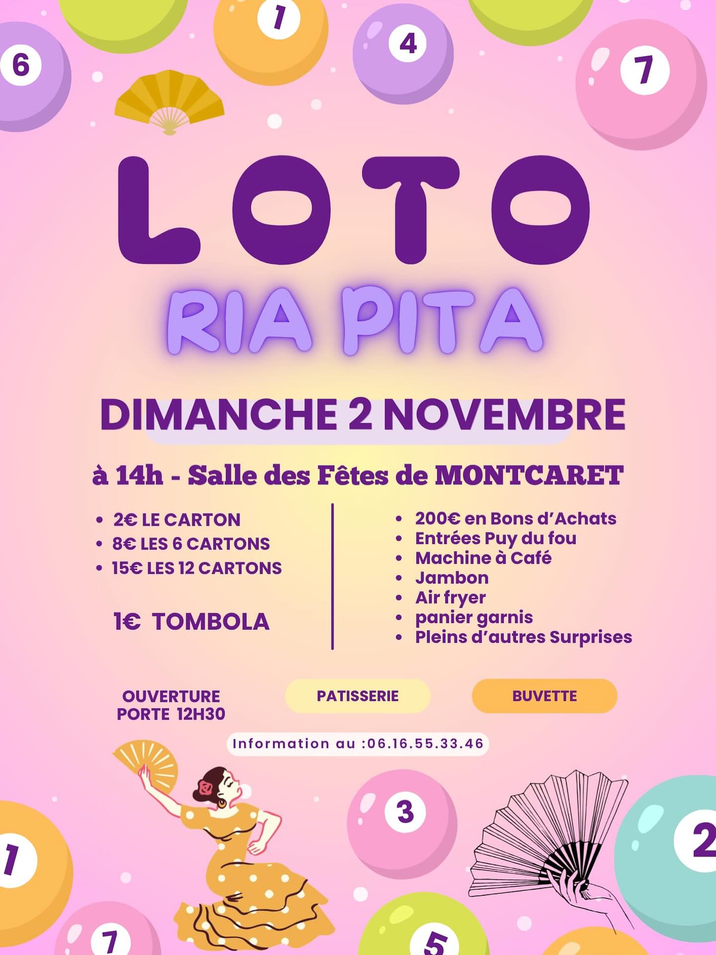 Loto à Montcaret