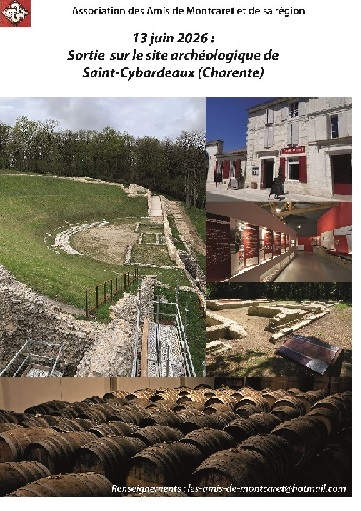 Sortie sur le site archéologique de Saint-Cybardeaux (Charente)