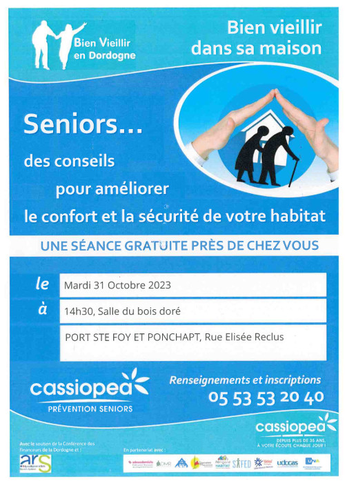 Seniors, des conseils pour améliorer votre habitat.