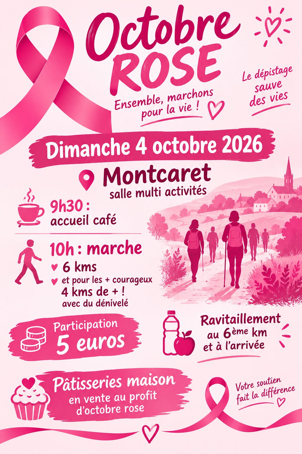 Marche pour Octobre Rose